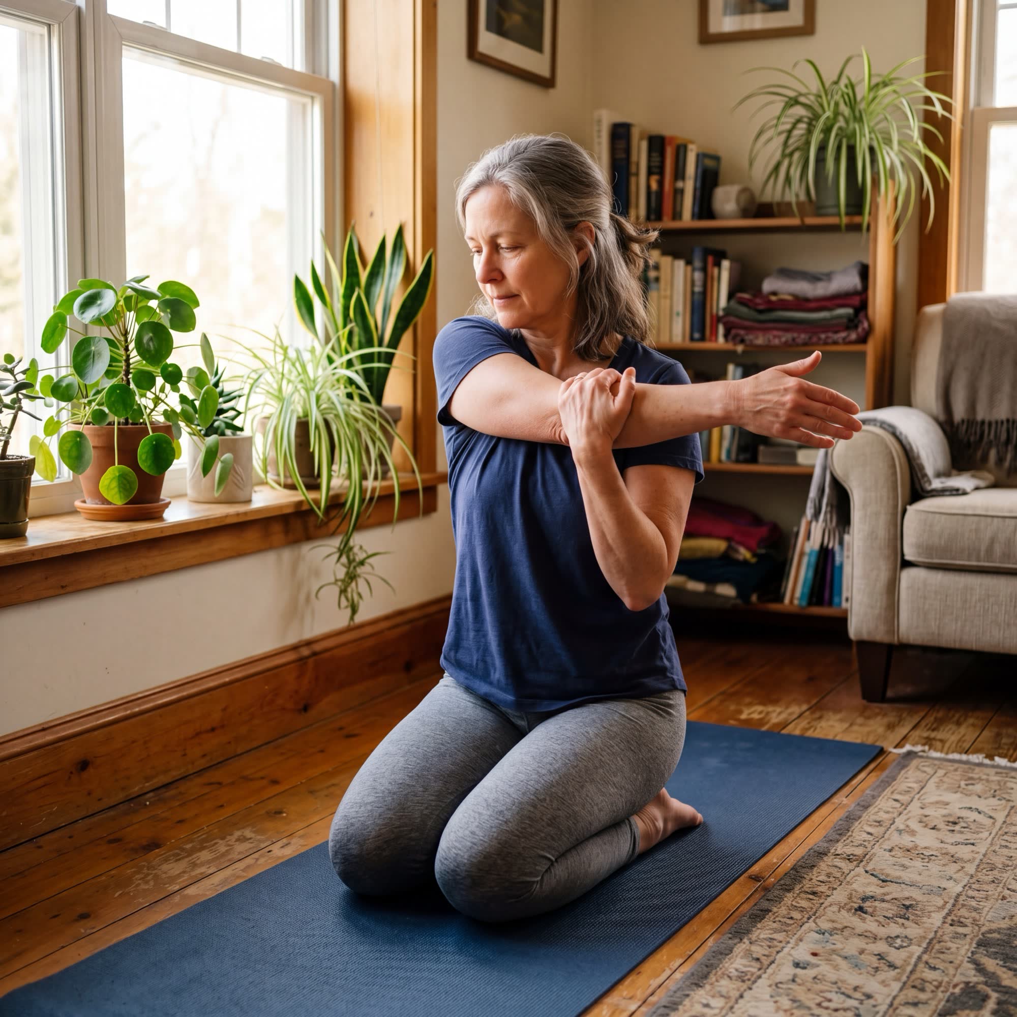 Moving freely without wincing